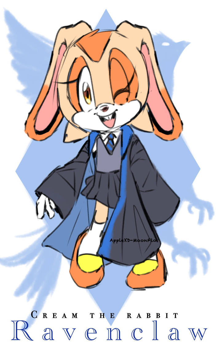 Character concept: Hogwarts Cream The Rabbit by AppleXD-MoonFlo on ...
