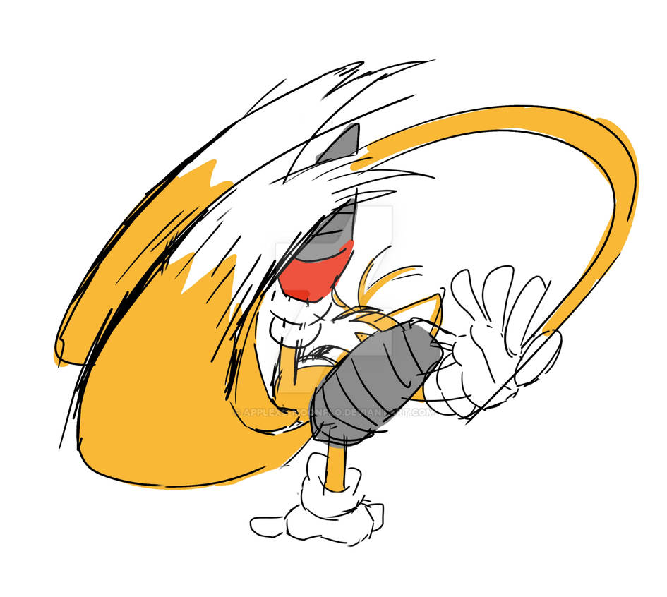 Tails's fight poses by AppleXD-MoonFlo on DeviantArt