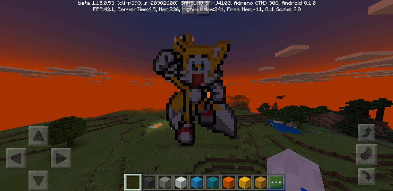 Tails in minecraft mcpe best ever by LordG21 on DeviantArt