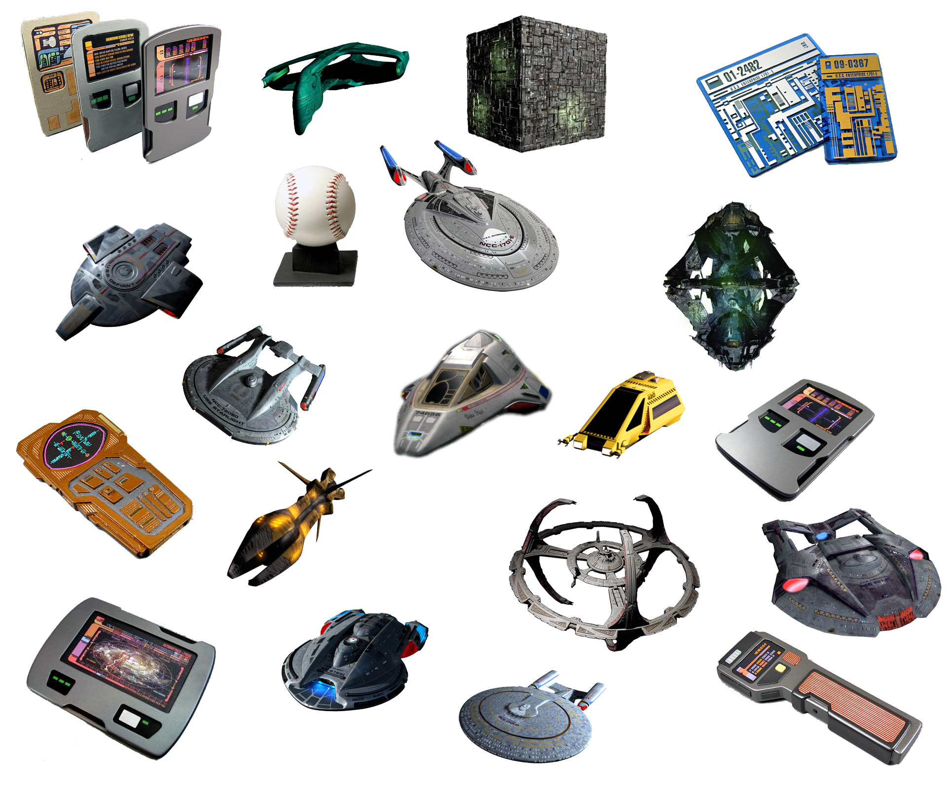 Star Trek Icons PNG III