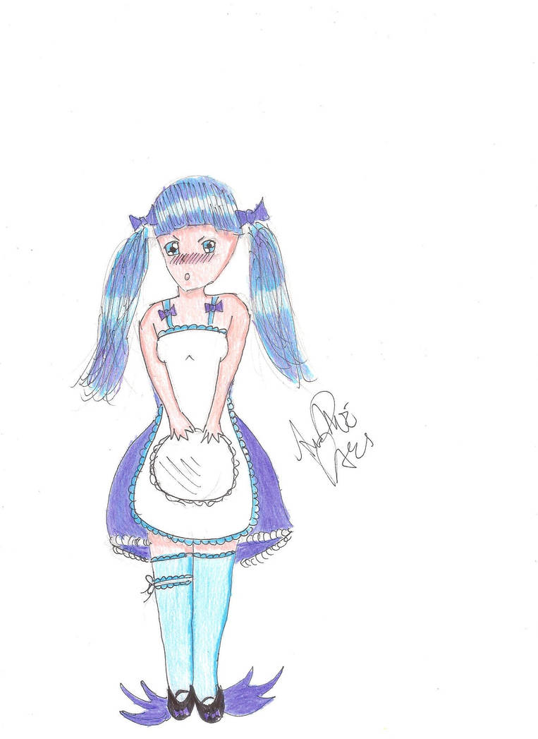 Aoka Deviantart maid aoka by Andrp on DeviantArt