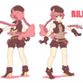 AF-R: Riley Crauel Reference Sheet Gift