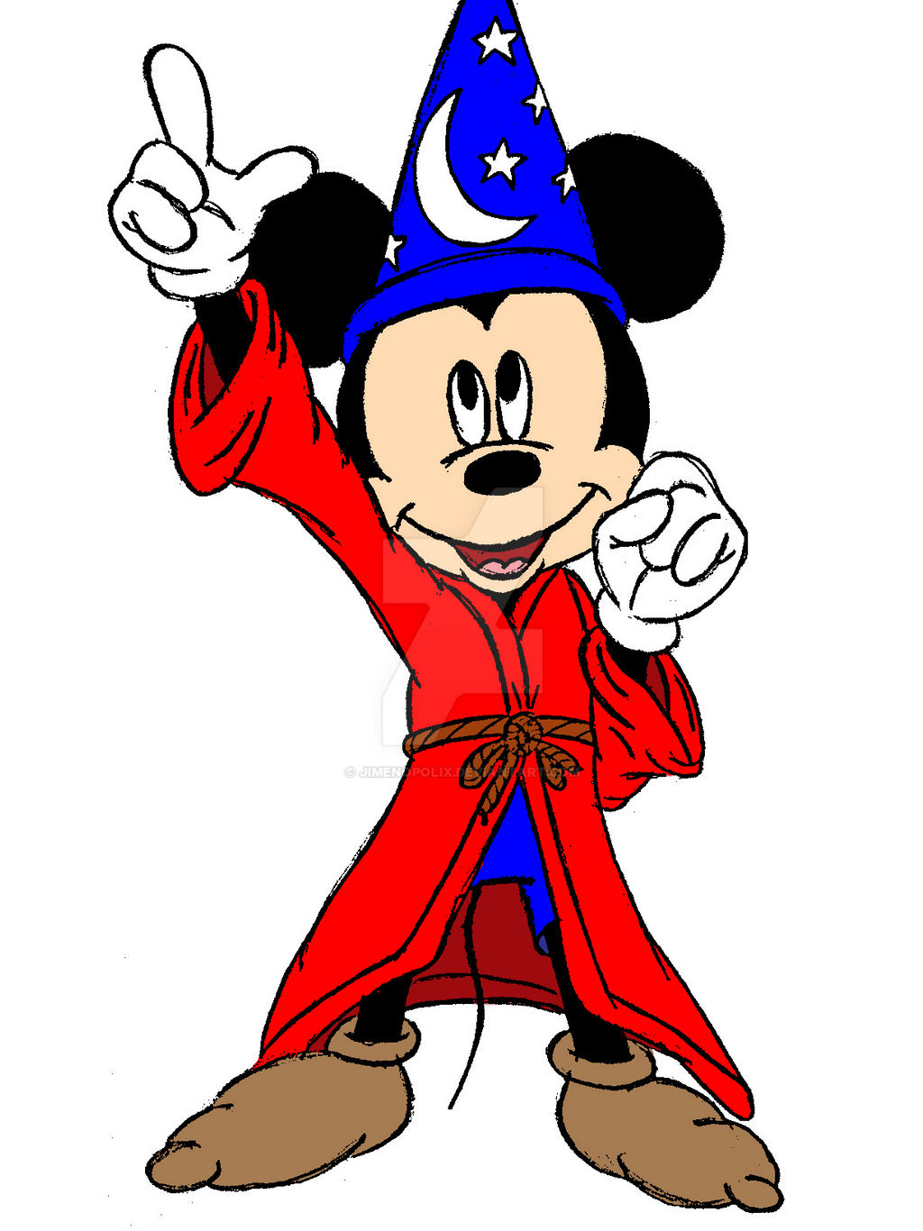 Sorcerer Mickey by Keanny on DeviantArt