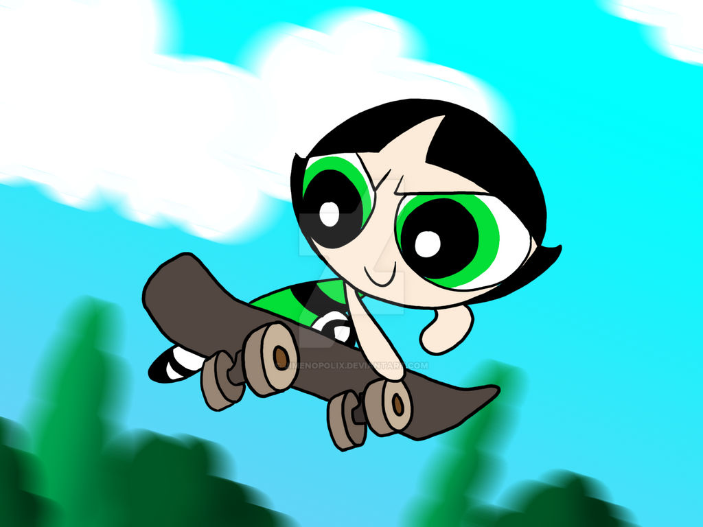 ART TRADE: Buttercup Skateboarding