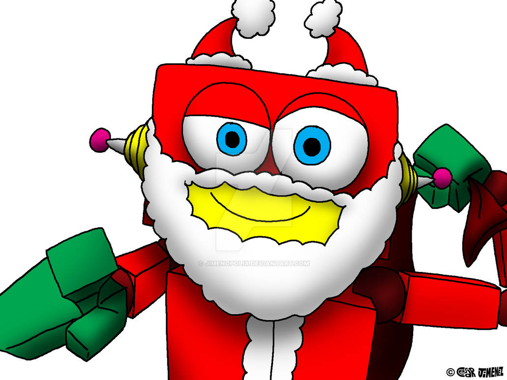 Christmas Boxbot by JIMENOPOLIX on DeviantArt
