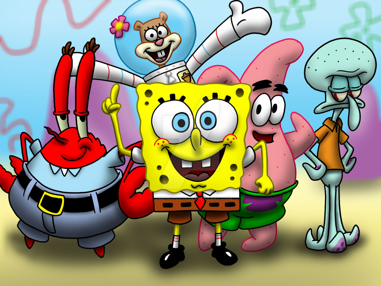 SpongeBob Squarepants And Friends Fan Art By JIMENOPOLIX On DeviantArt spongebob-squarepants-and-friends-fan-art-by-jimenopolix-on-deviantart