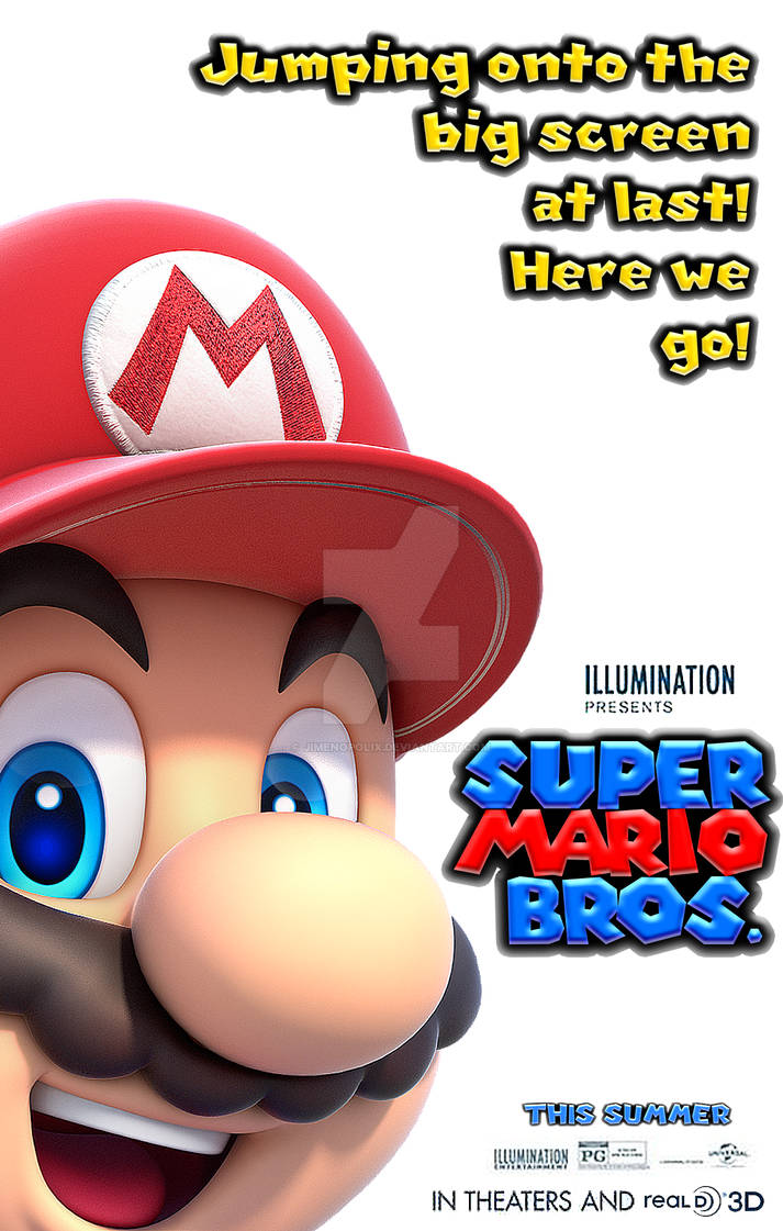 Illumination Super Mario Movie Poster by JIMENOPOLIX on DeviantArt
