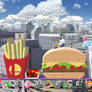 Smash Bros. Custom Stage - SMASH BURGER