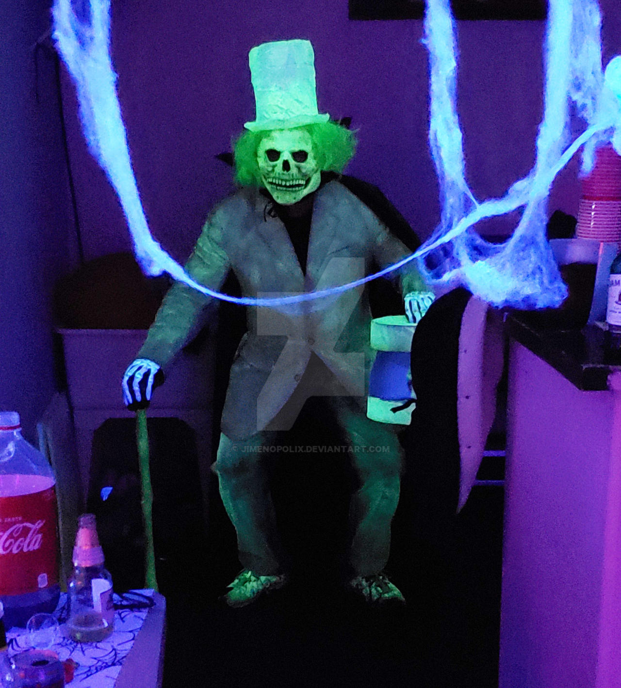 My Hatbox Ghost costume from this past Halloween. The hatbox