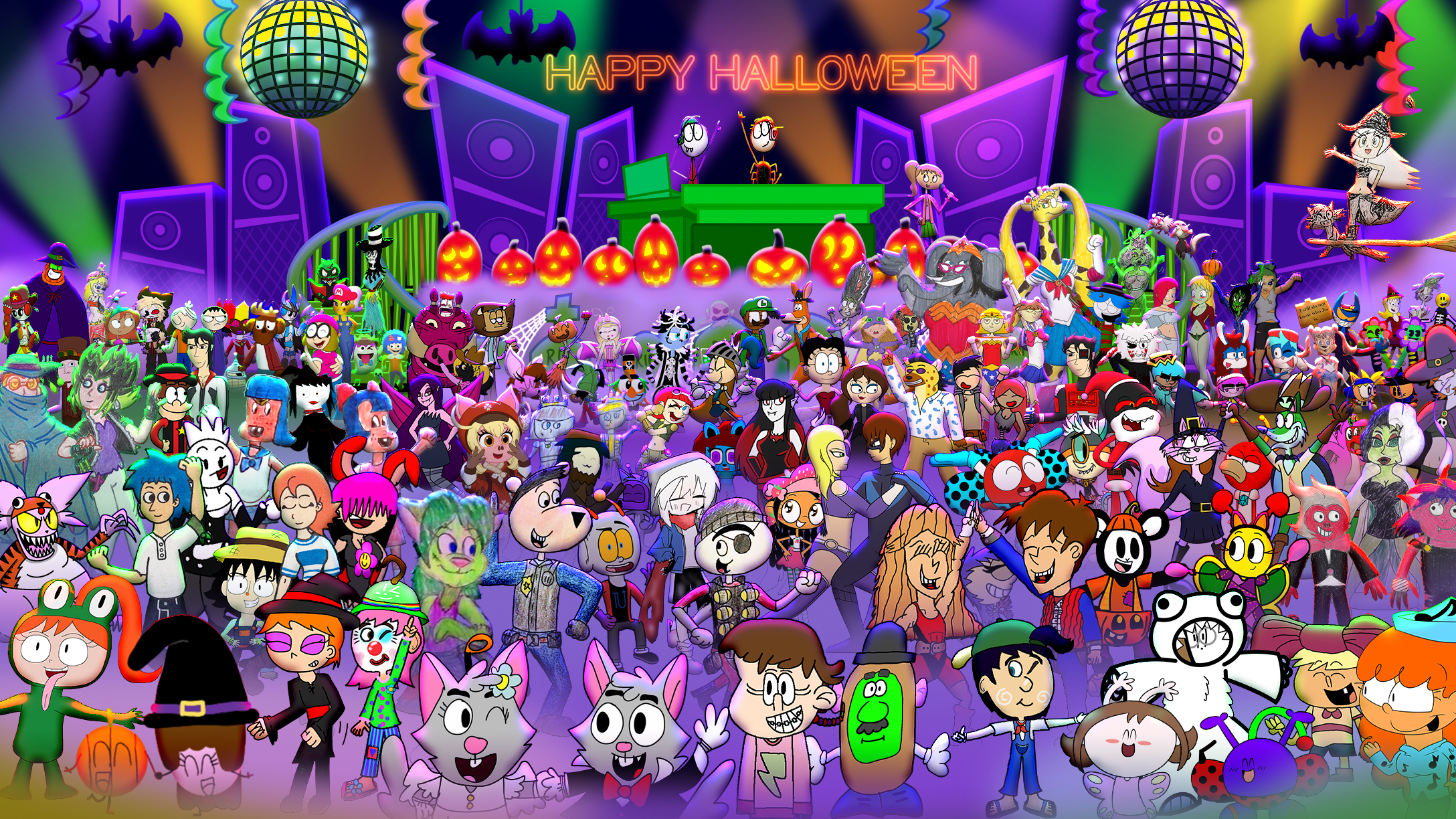 Halloween Costume Dance Party Collab FINAL