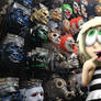 Halloween Store 2023 - Hannah and the Creepy Masks