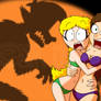 Bikini Ladies and the Werewolf