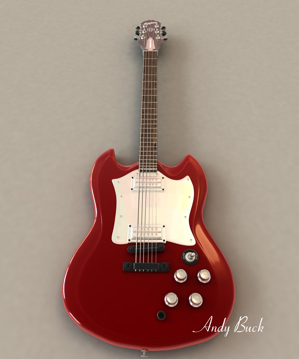 Guitar Red View 2