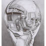 Eschers Hand and Sphere
