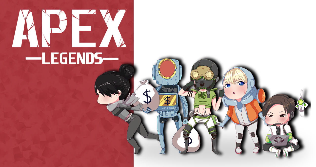 Apex Legends Chibis by Saiko-7w7 on DeviantArt