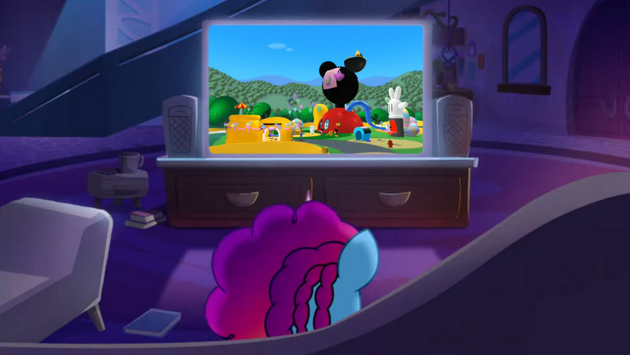 oop python class 10(part 2- csv file parsing + app... Misty Watching Mickey's Great Clubhouse Hunt by JakeRupeVR on DeviantArt