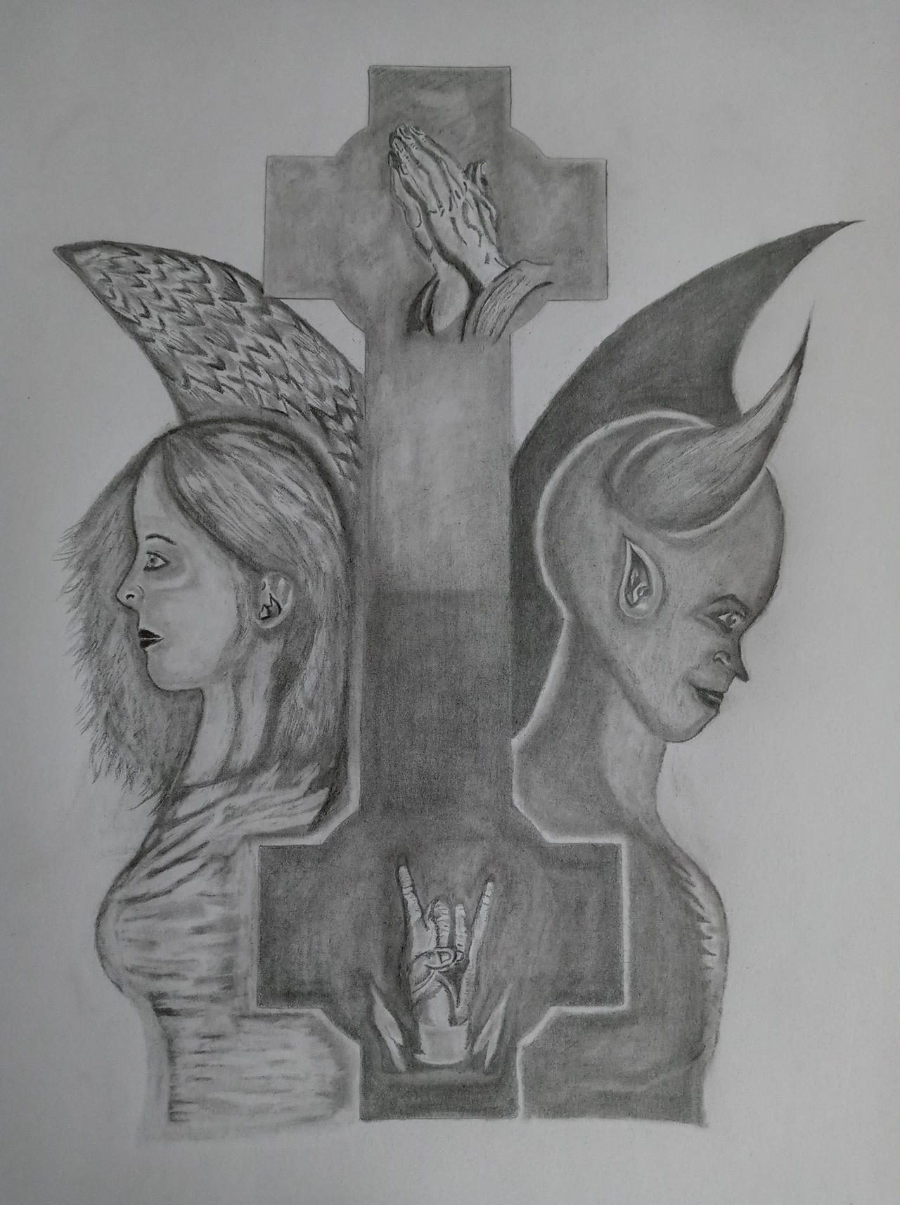 Angel And Demon by Robert4233 on DeviantArt