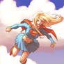 Supergirl Digital Colors