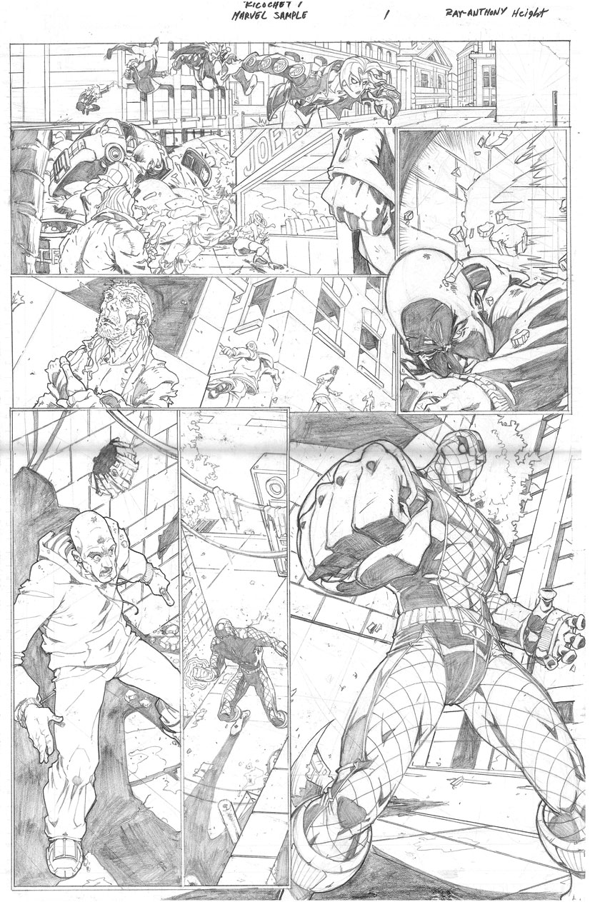 Marvel Sample Page 1