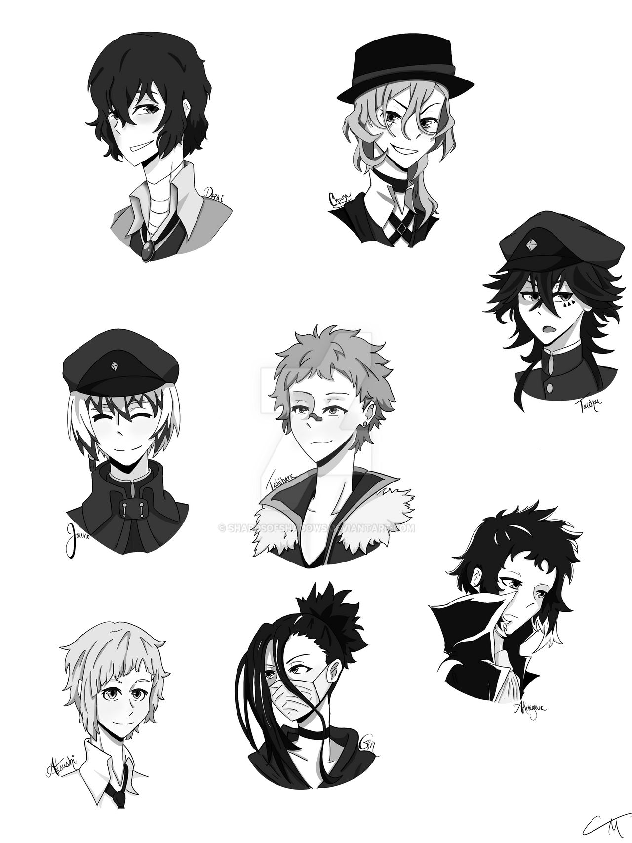Exploding Kid Bsd Bsd characters version 2 by ShardsOfShadows on DeviantArt
