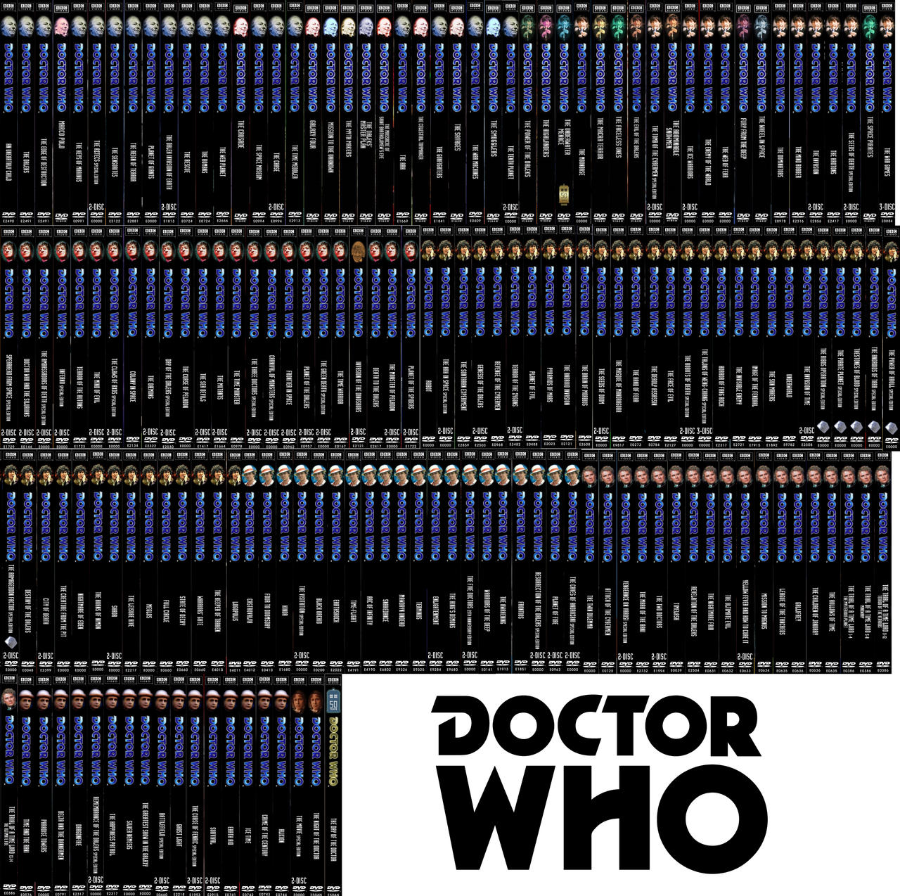 Complete Doctor Who Dvd Collection of the Classics by Workprint27 on ...