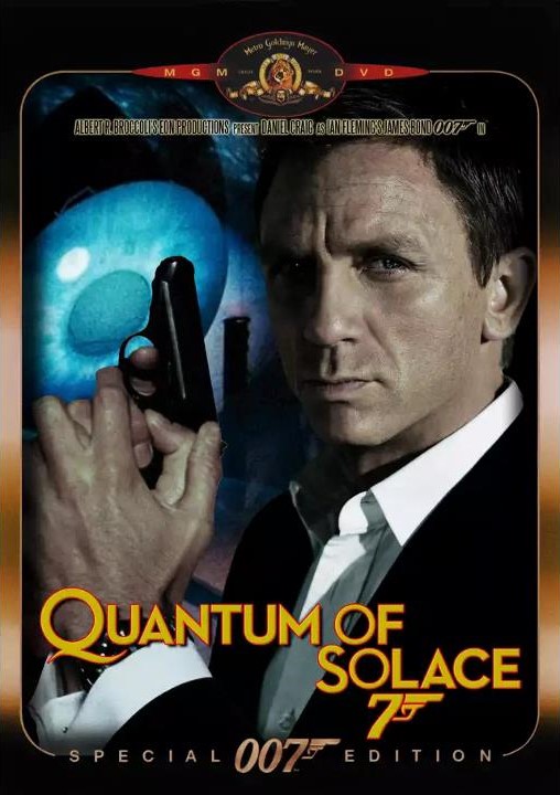 Quantum of Solace 007 Special Edition DVD cover fr by ...