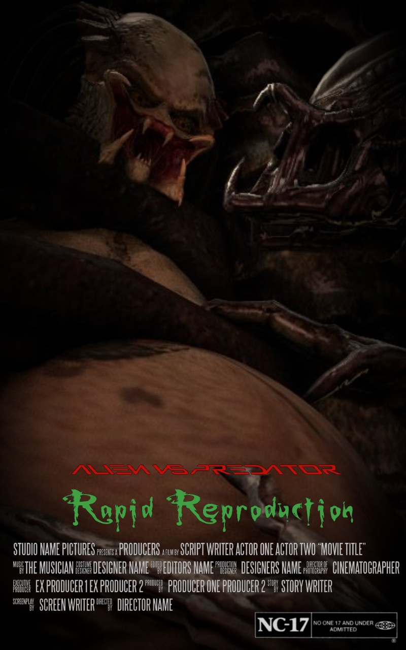 Avp Evolution Deviantart AVP: RAPID REPRODUCTION poster fan art by Workprint27 on DeviantArt
