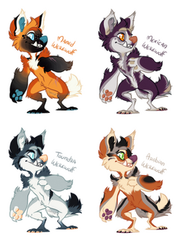 Cute Werewolves adopts CLOSED