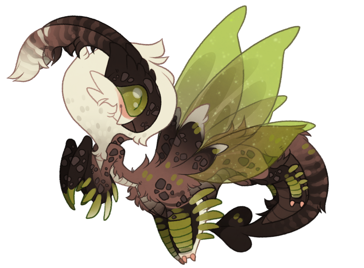 Dragon taur-mantis AUCTION collab