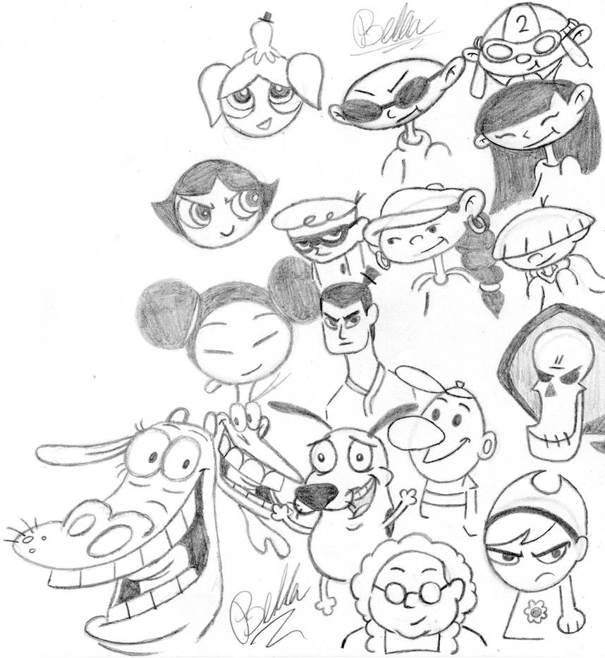 Cartoon Collage by Dark-Blossom95 on DeviantArt