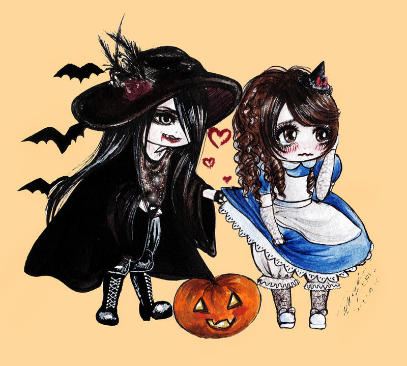 Halloween: Kamijo and Hizaki