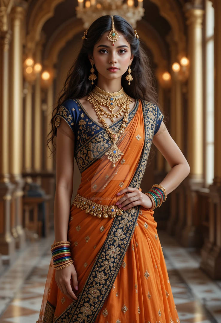 Indian Princess of the Golden Palace by AiSareePrincess on DeviantArt