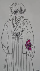 Inuyasha in Japanese Wedding kimono