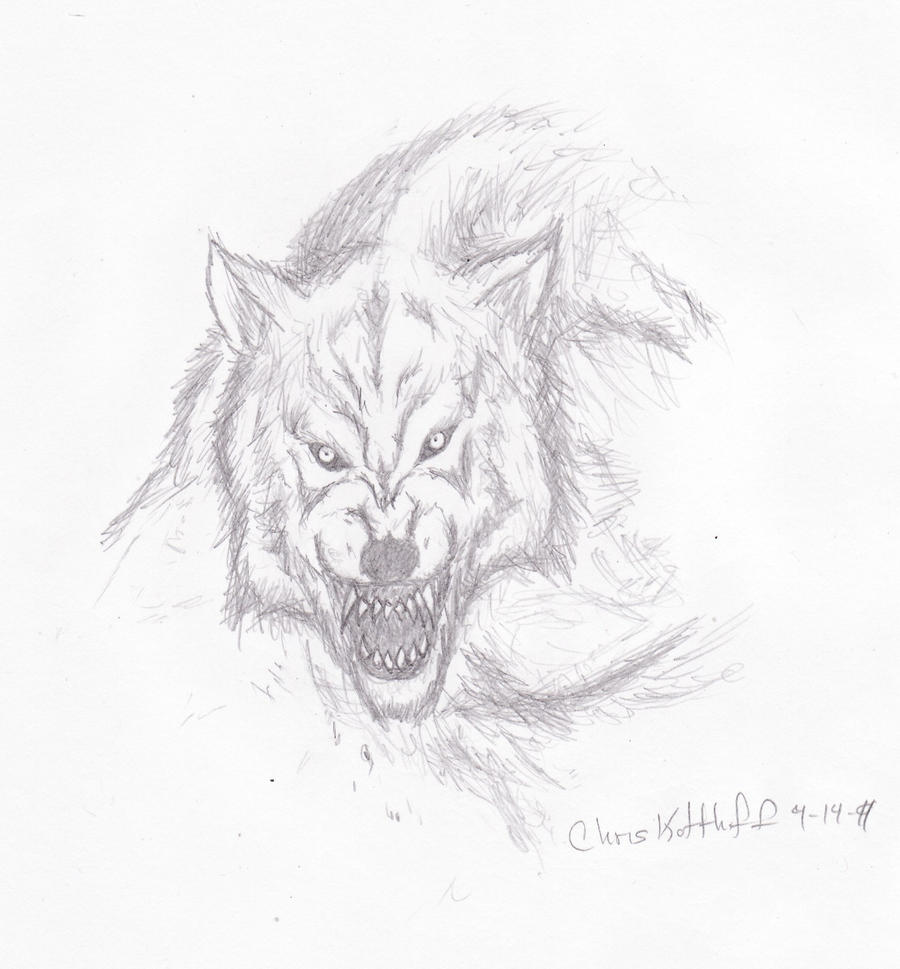 Werewolf quick sketch