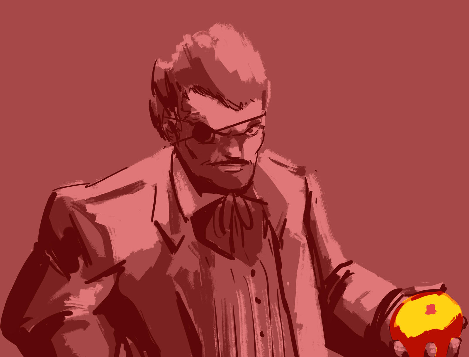 Warmup - Commander Red by pgeronimos on DeviantArt