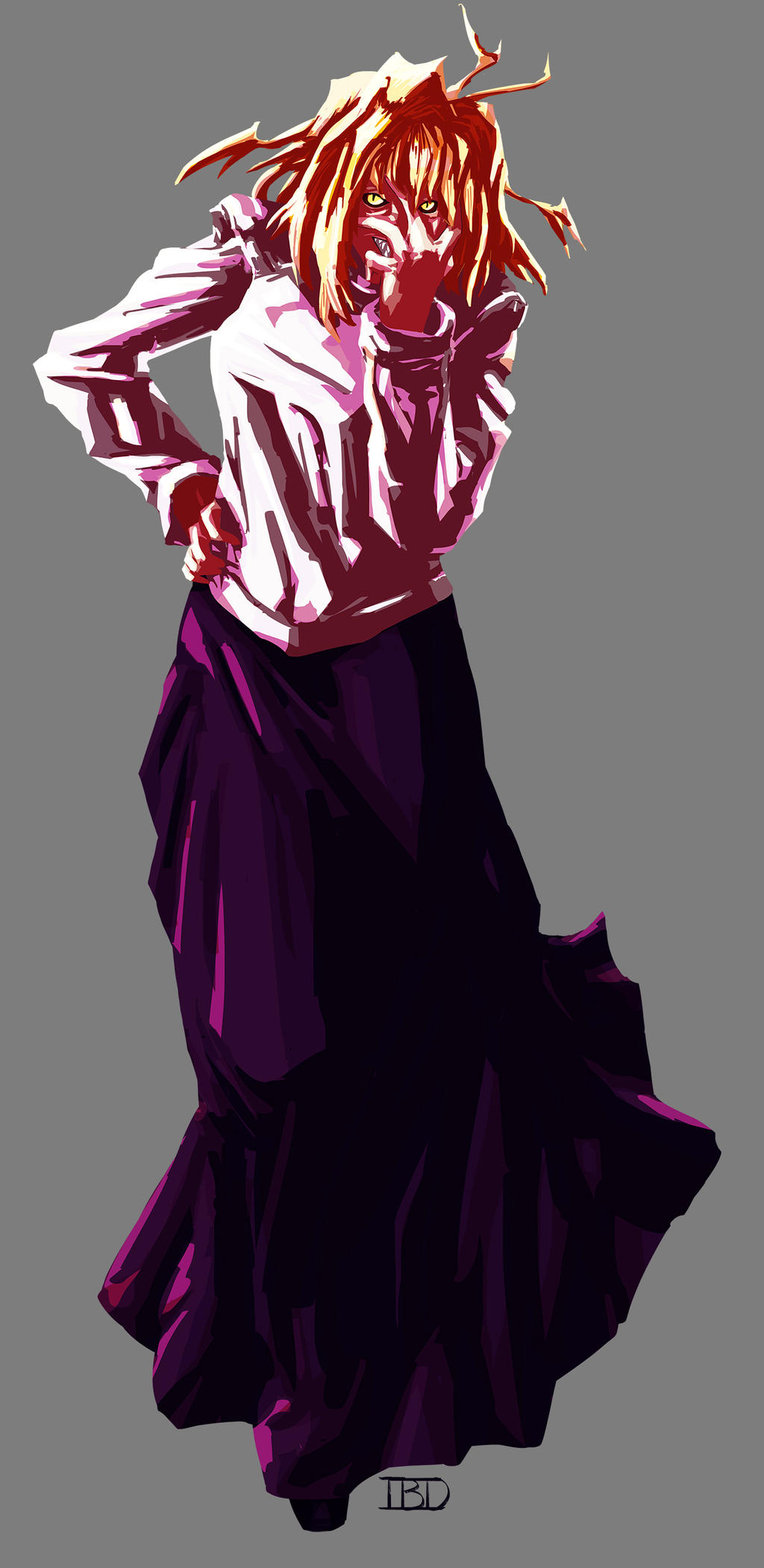 Commission: Red Arcueid Brunestud by pgeronimos on DeviantArt