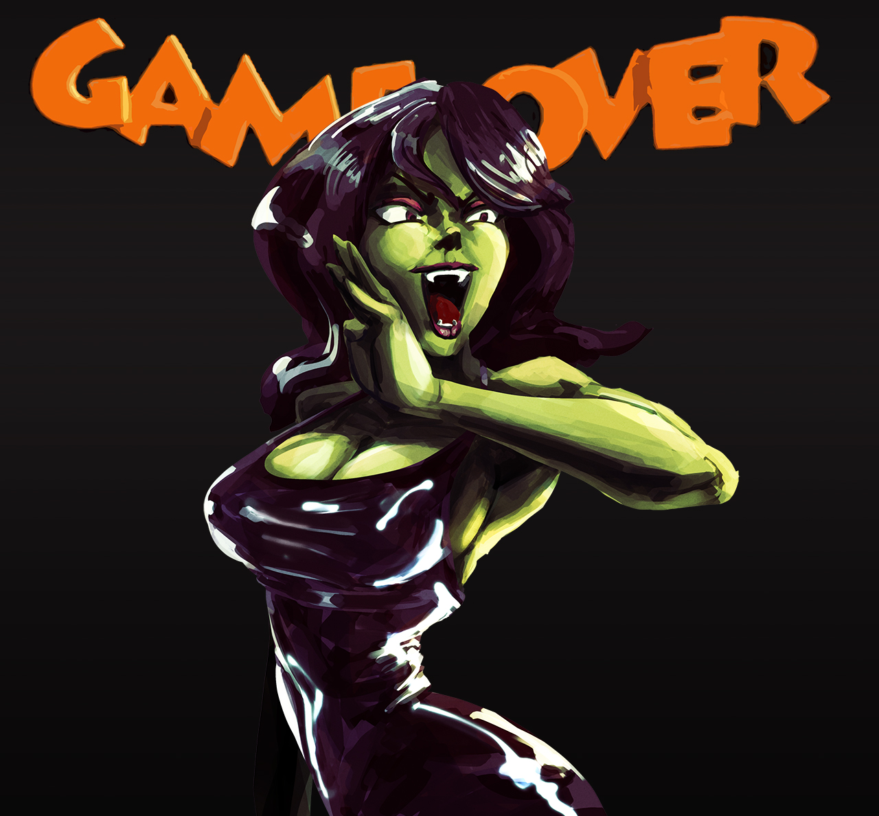 Game over grunty by pgeronimos on DeviantArt