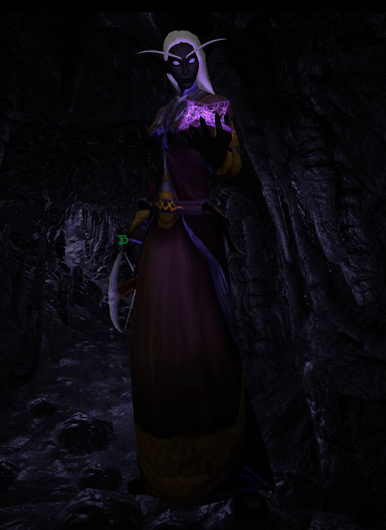 Drow sorceress by Tilpion on DeviantArt