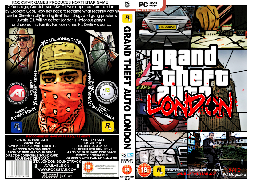  Grand Theft Auto: San Andreas ( DVD-ROM ) - PC : Video