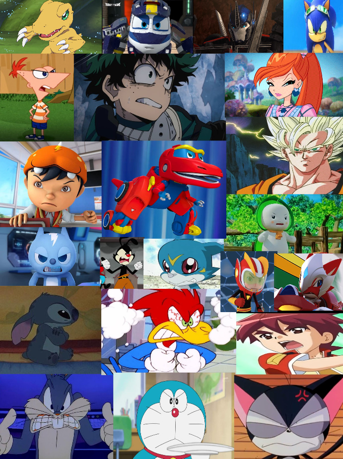 Fun Character Reaction My Angry Characters Reaction by Jacobfrancois on DeviantArt