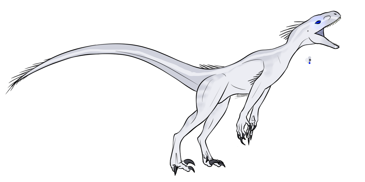 Quill Raptor My Quilloraptor - Glacier Moon by Proximasaur on DeviantArt