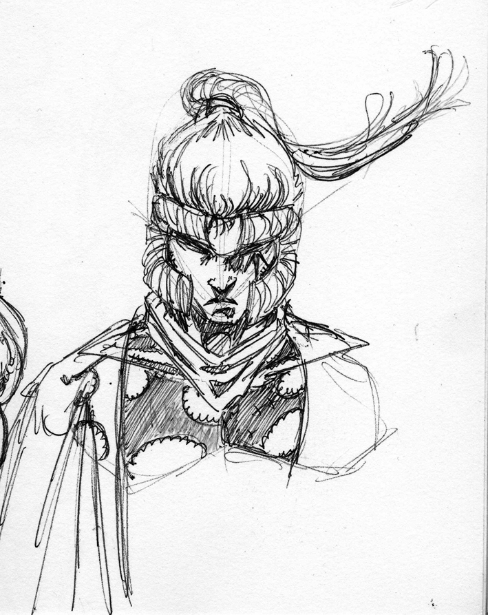 Shatterstar Sketch