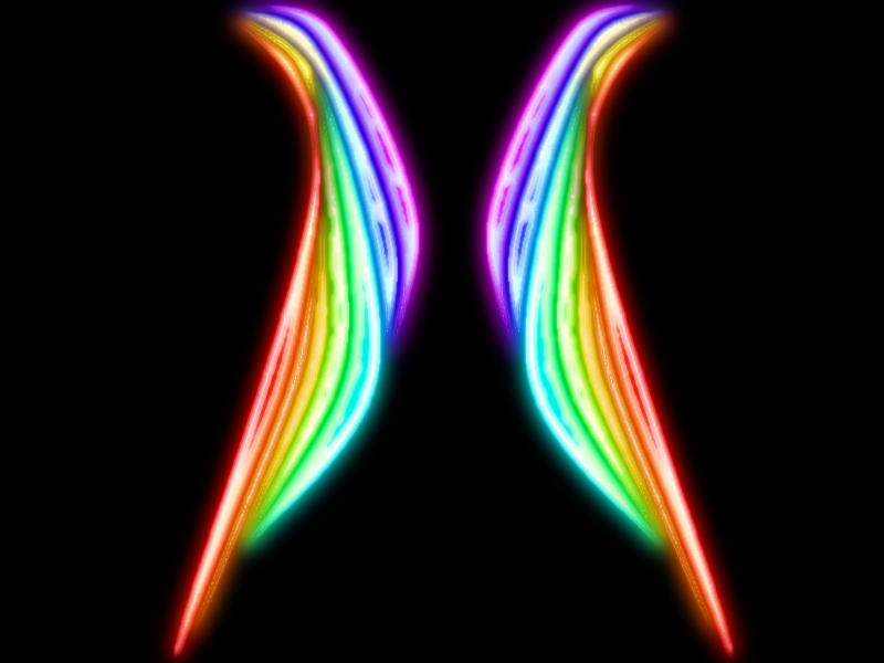 Rgb Wing Rave Rainbow wings by Soleviatis on DeviantArt