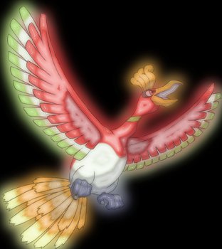 Ho-Oh v.2 by Xous54 on DeviantArt