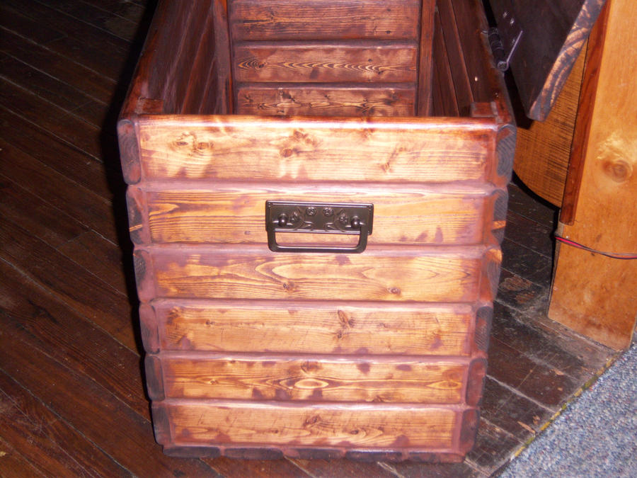 Wooden Chest Side View by Cursed1976 on DeviantArt