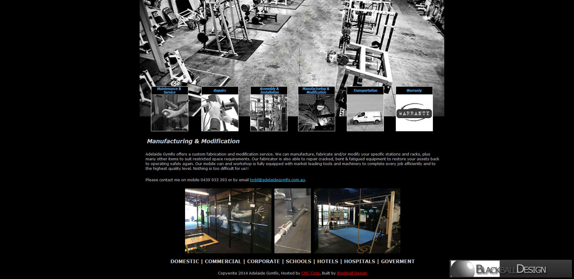 Adelaide Gymfix - Website Updated 5