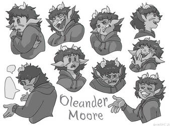 Oleander Sheet