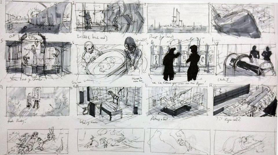 Storyboard Racket Ship Storyboards by SpaceMarineDave on DeviantArt