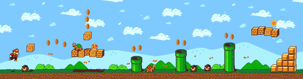 Pixel Art - Super Mario Remake