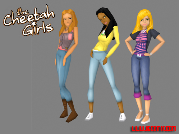 Cheetah Girls: DS models by JSComix on DeviantArt